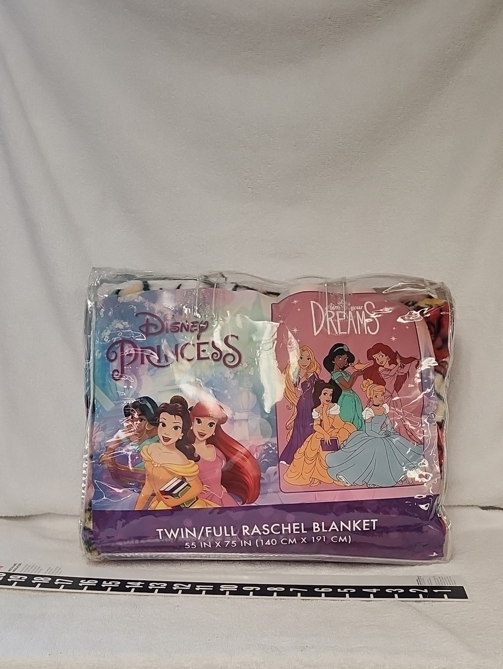 Disney Princess Raschel Throw Blanket